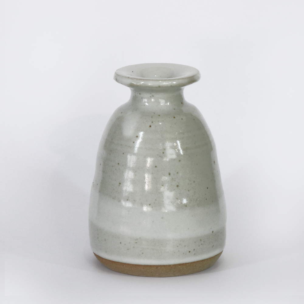Jacqueline Kampen Wheel thrown stoneware vase #159