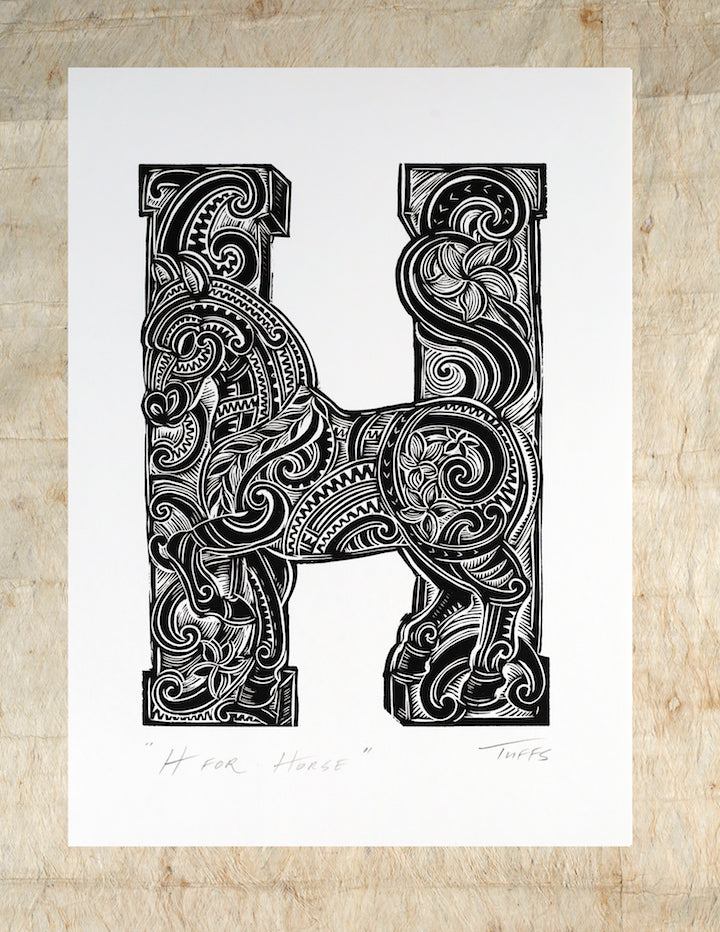 H for Horse (Enviro Series) | Michel Tuffery