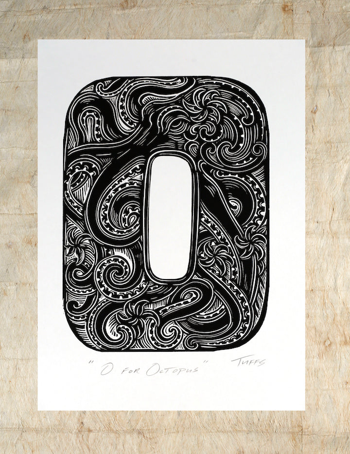 O for Octopus (Enviro Series) | Michel Tuffery