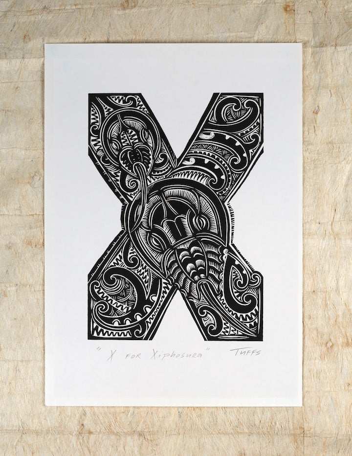 X for Xiposura (Enviro Series) | Michel Tuffery