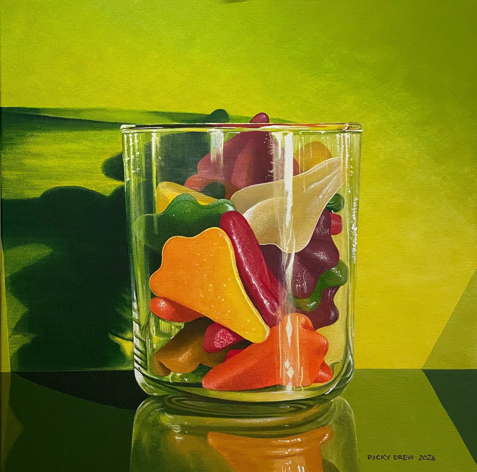 Ricky Drew | Jet Planes | Acrylic on Canvas | Original Painting | Turua Gallery