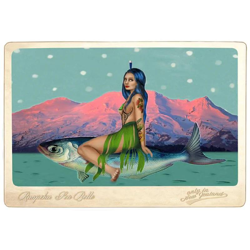 Marika Jones art print Rangitoto Sea Belle