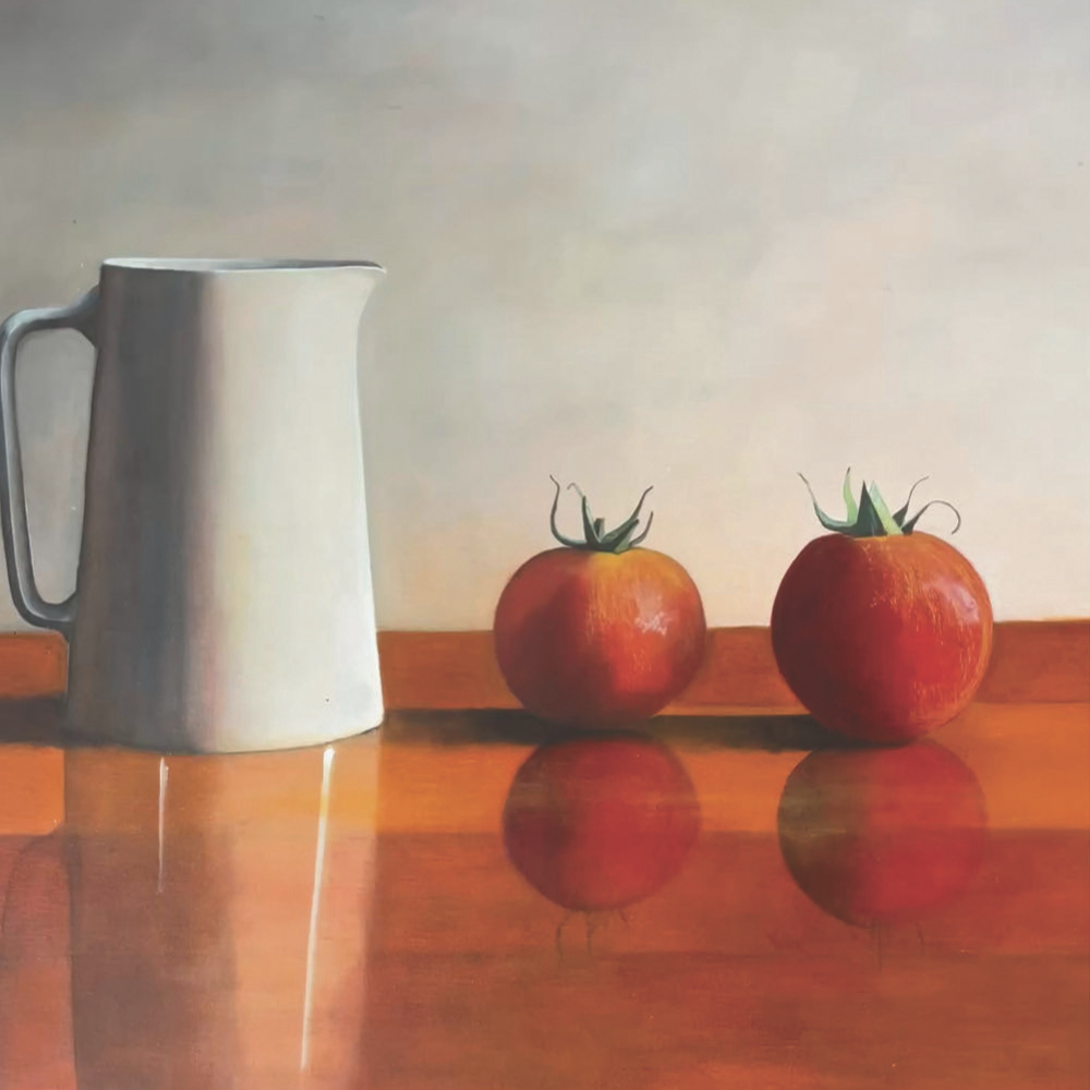 Alexandra Tylee | Tomato Harvest | Homebody Exhibition | Painting 