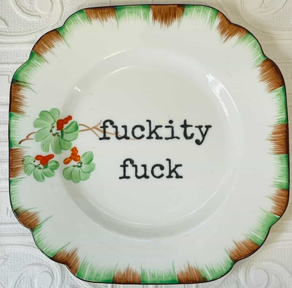 Blossom | Philina Den Dulk | Fuckity Fuck Series | Plates | Turua Gallery