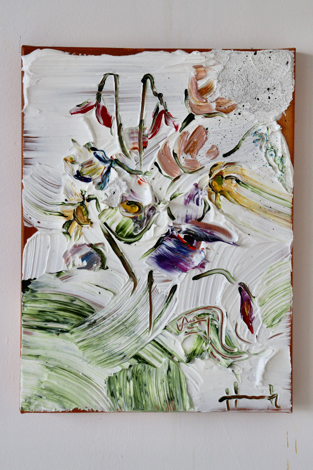 Rainbow Bouquet 03 | Hannah Jane | Turua Gallery | Original Artwork | Floral