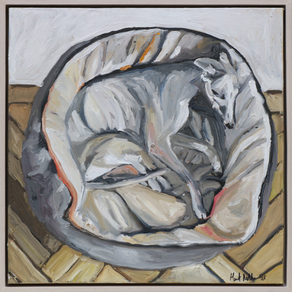 Harriet Millar | Nap Time | Homebody Exhibition | Painting 