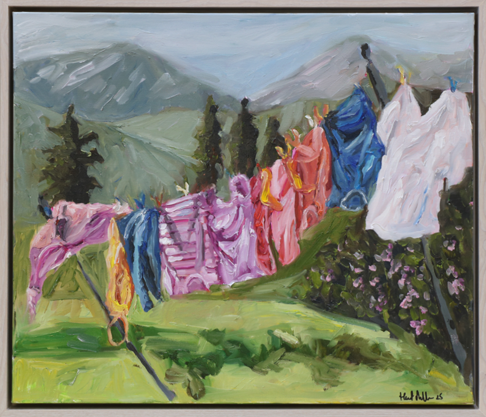 Harriet Millar | Washing Day | Homebody Exhibition | Painting 