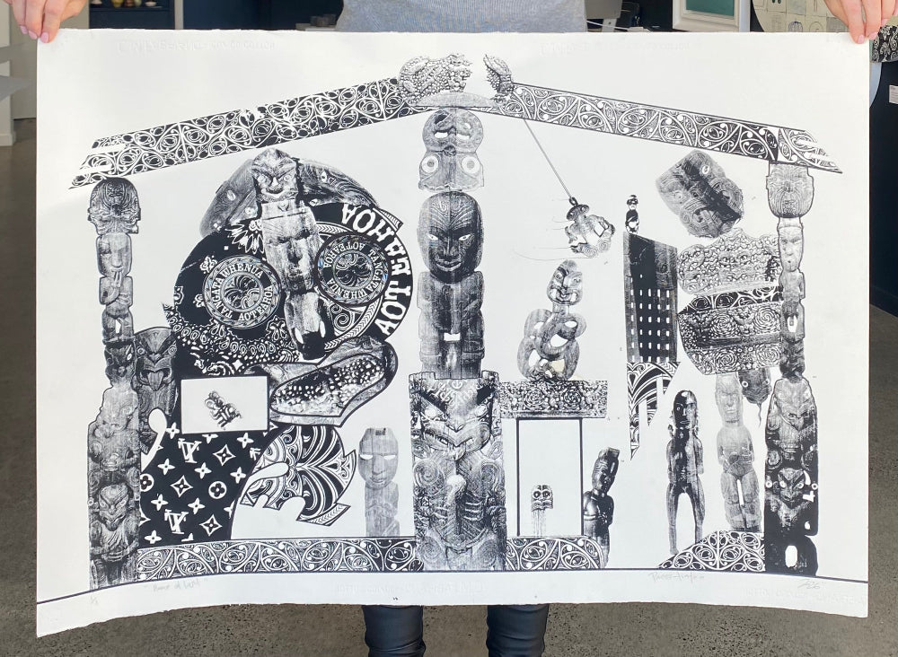 Home At Last | Paora Tiatoa | Multi-Pass Print | Limited Edition | Turua Gallery
