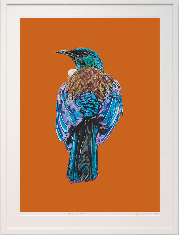 Nothing for Granted  - Inception | Sam Leitch | Screen Print | Framed | Turua Gallery