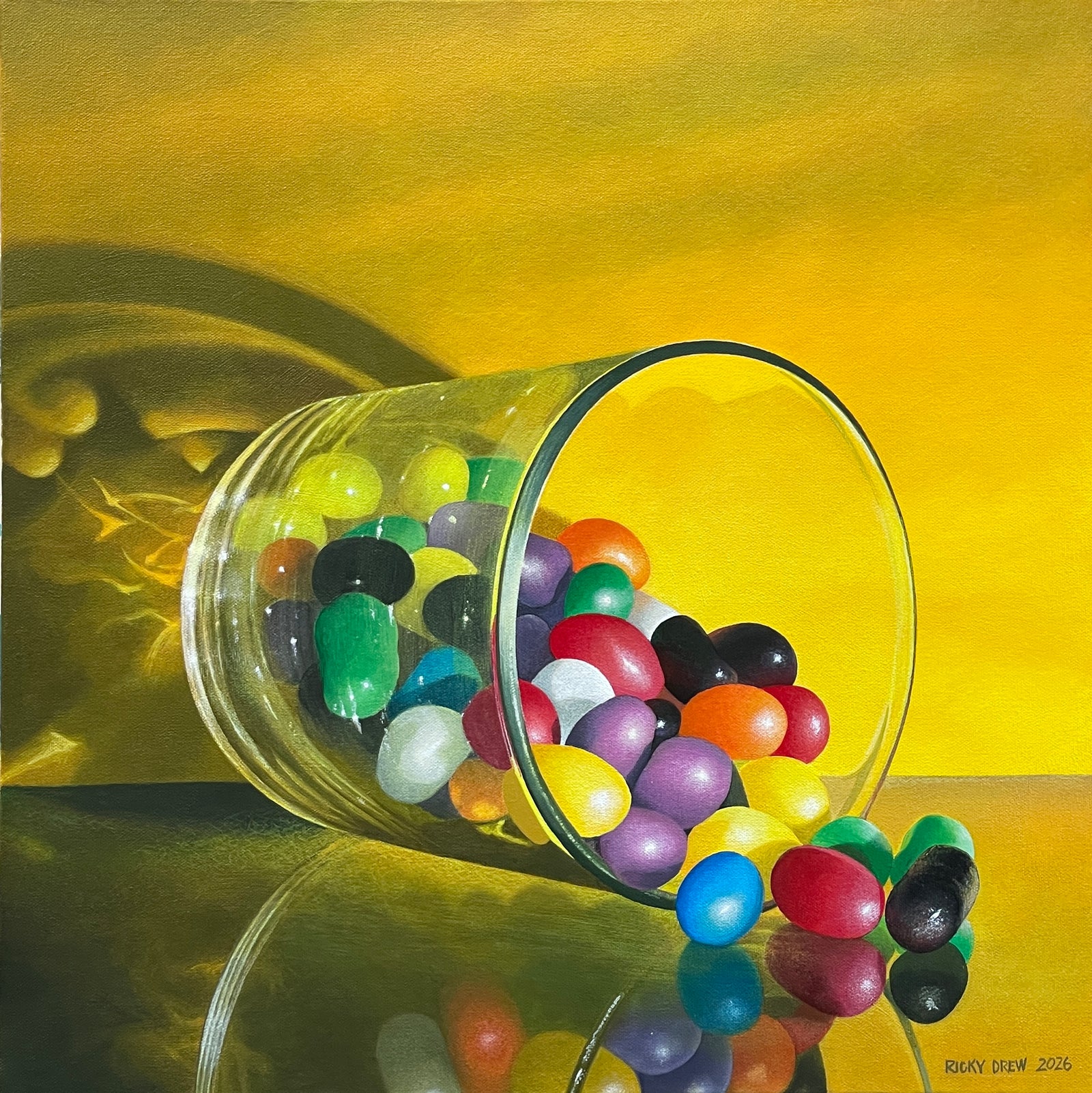 Jelly Beans | Ricky Drew | Turua Gallery | Original Painting 