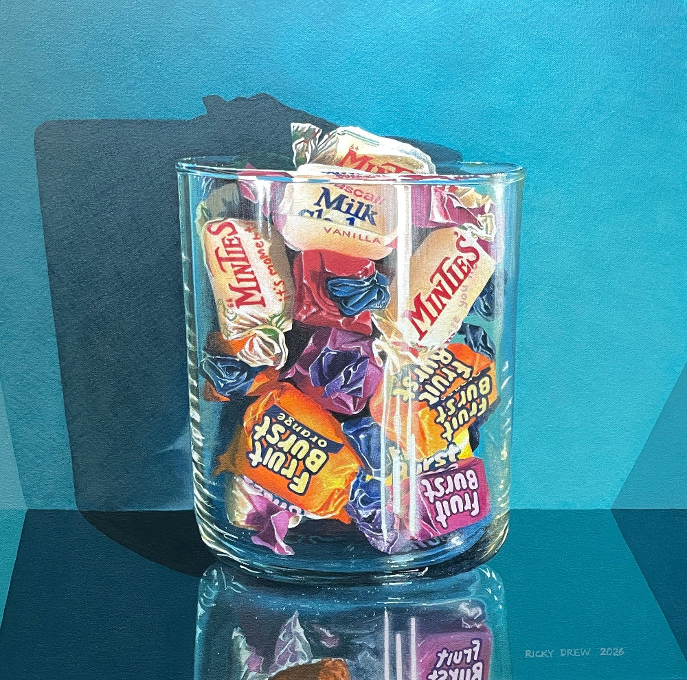 Lolly Scramble | Ricky Drew | New Zealand Artist | Original Painting | Turua Gallery