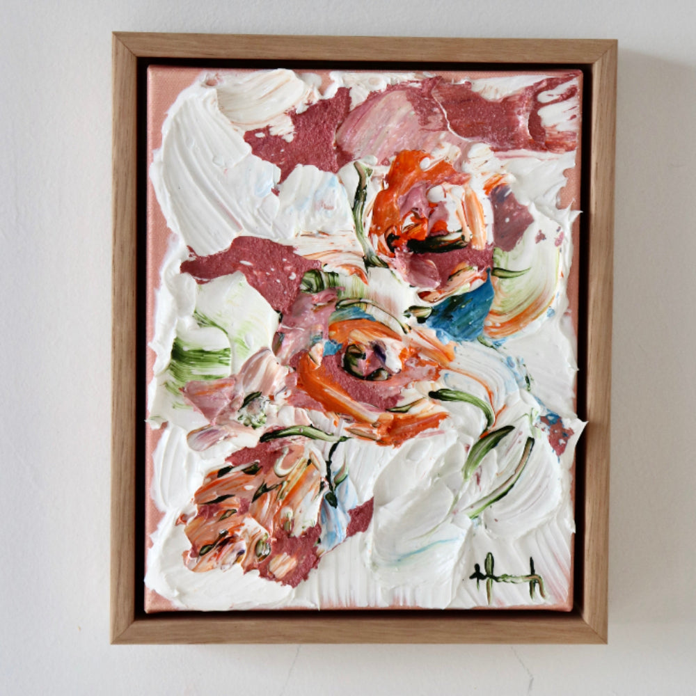 Lyrical 02 | Hannah Jane | Turua Gallery | Original Artwork | Floral