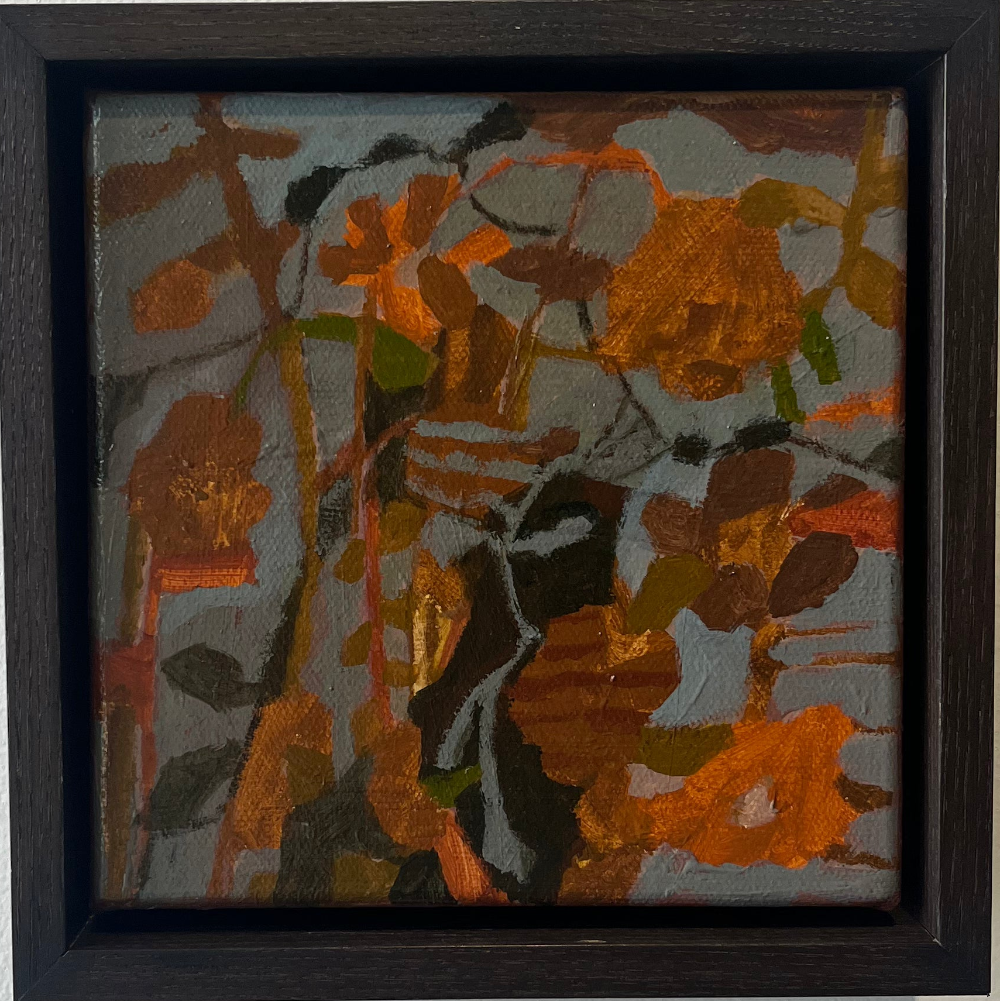 Marigolds | Gabriella Voogt | Floral Painting | Turua Gallery