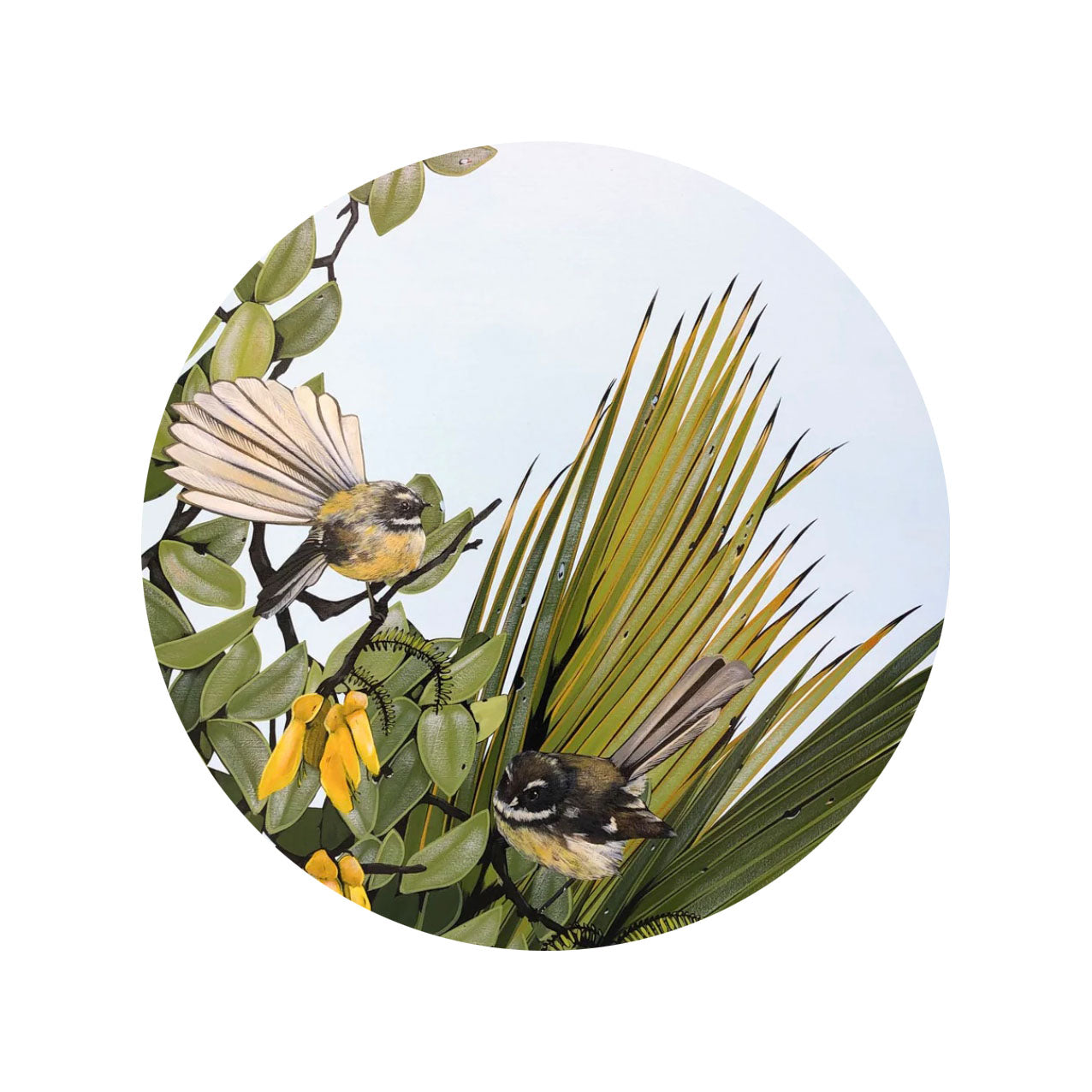 Fantail #01 | Kirsty Nixon | Giclee Print | Turua Gallery
