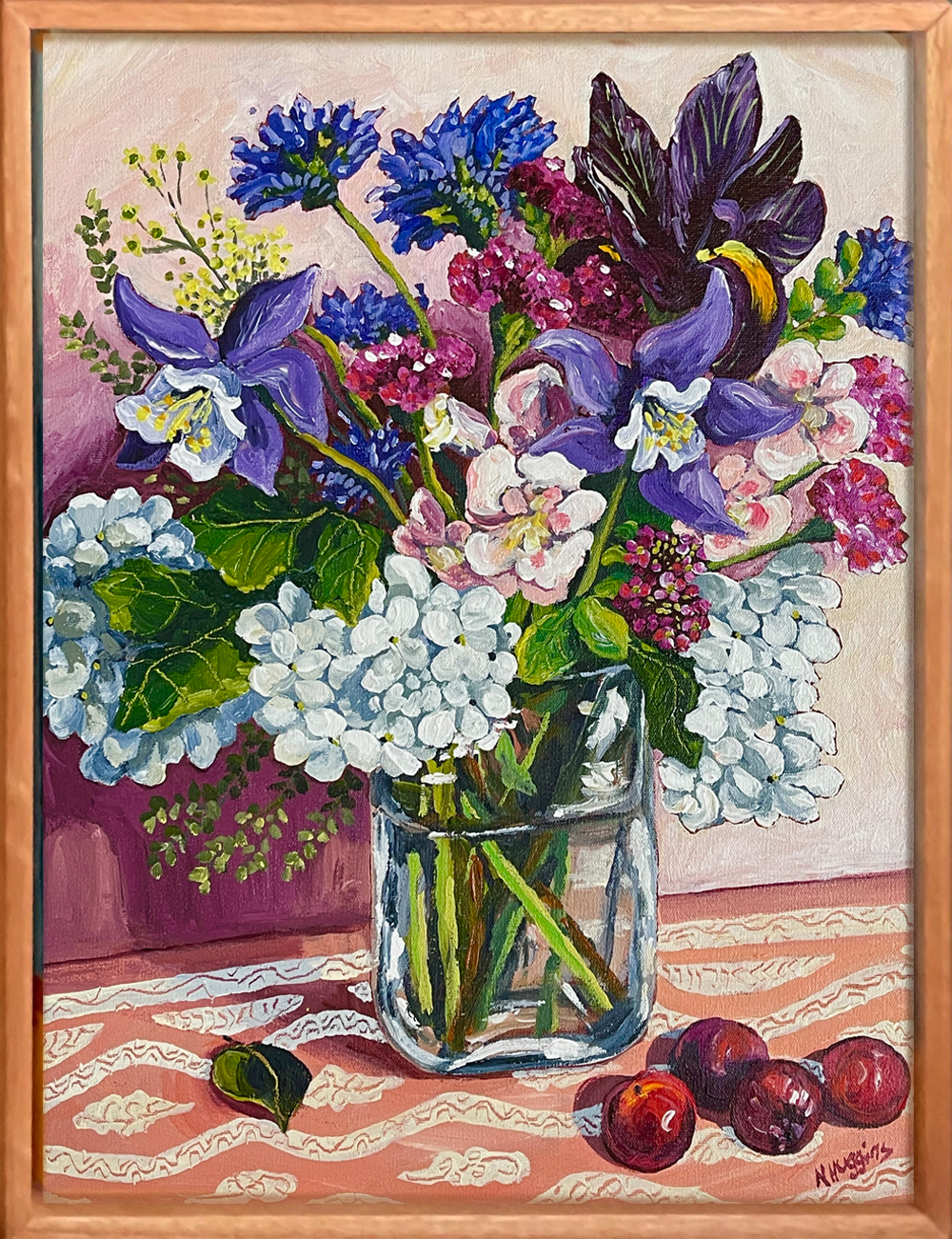 Narelle Huggins | Pastel Forage | Homebody Exhibition | Painting 