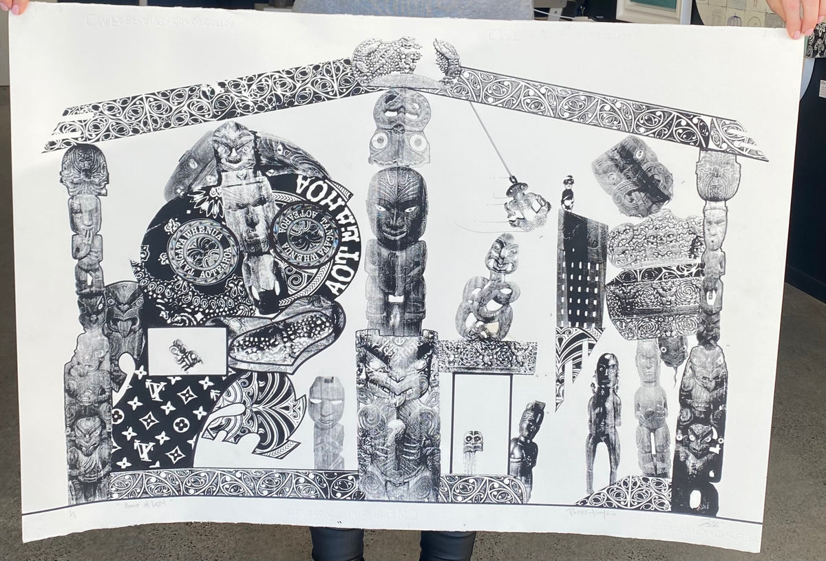 Home At Last | Paora Tiatoa | Multi-Pass Print | Limited Edition | Turua Gallery