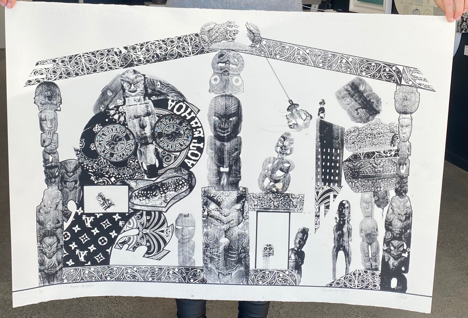 Home At Last | Paora Tiatoa | Multi-Pass Print | Limited Edition | Turua Gallery
