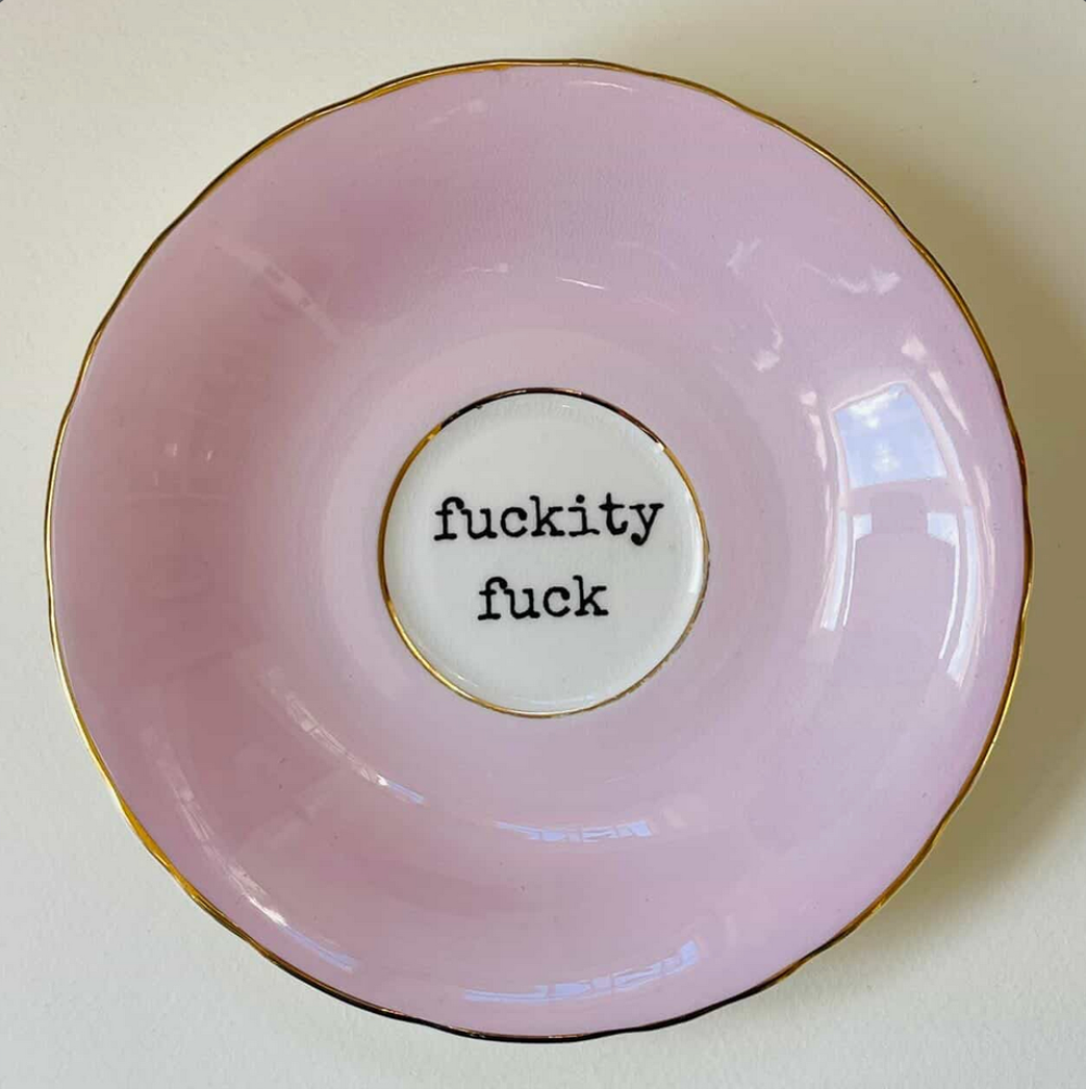 Pink | Philina Den Dulk | Fuckity Fuck Series | Plates | Turua Gallery