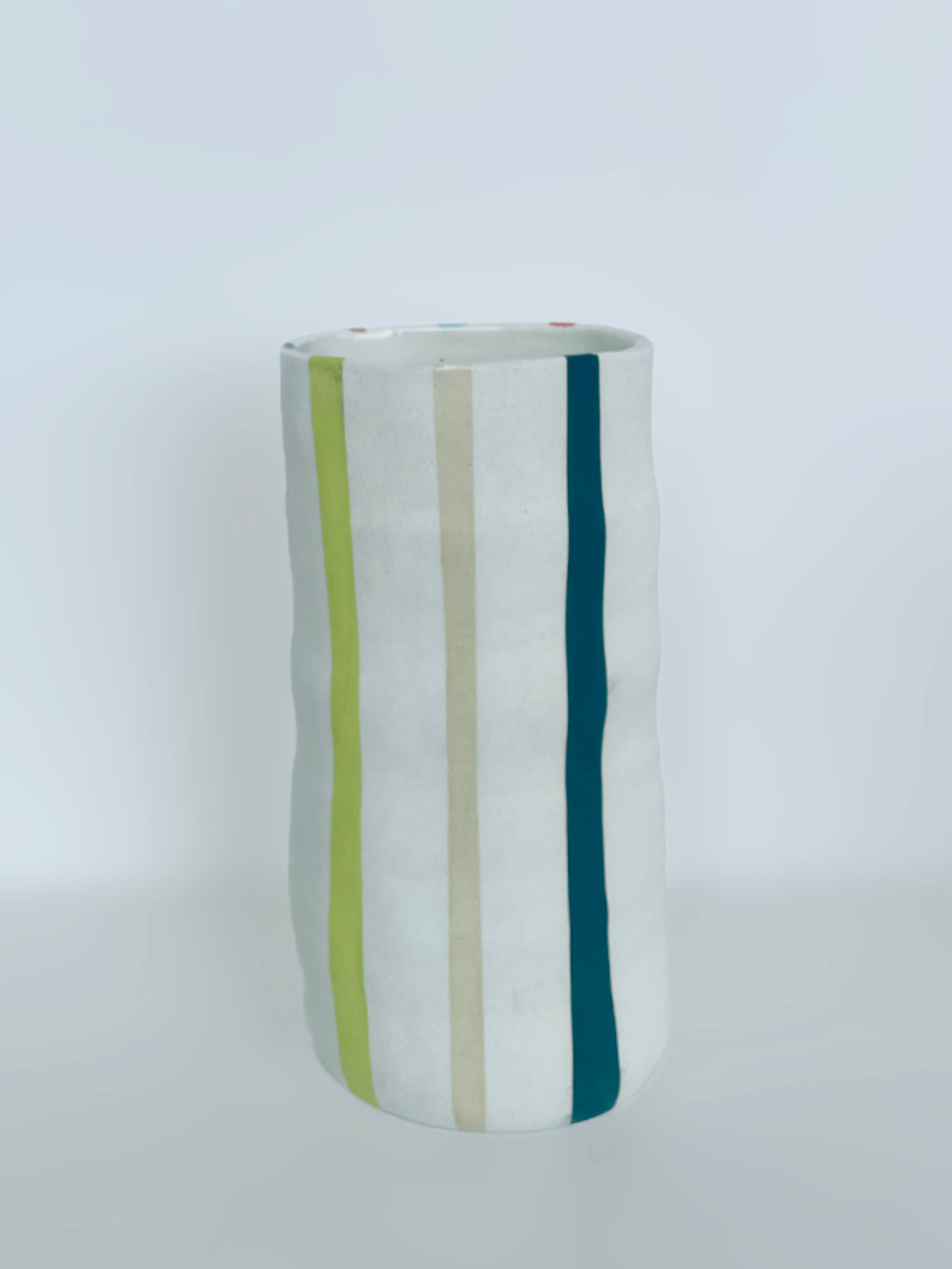 Ceramic Ribbon Vessel 7, Annie Smits Sandano