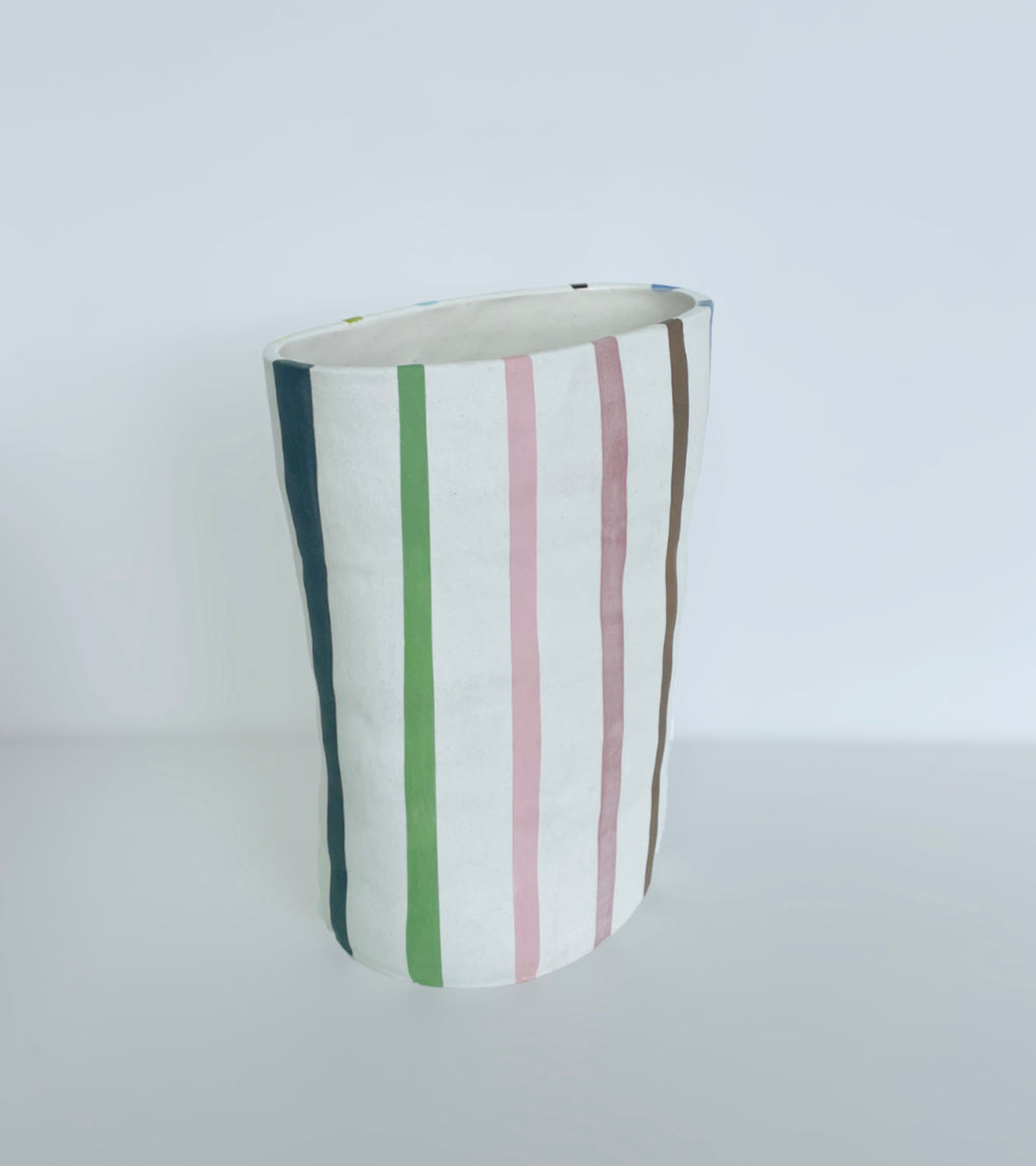 Ceramic Ribbon Vessel 5, Annie Smits Sandano