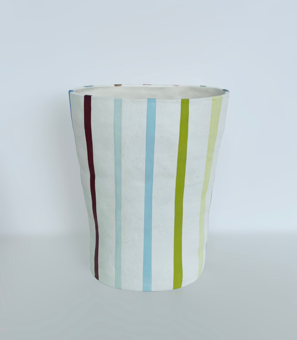Ceramic Ribbon Vessel 5, Annie Smits Sandano