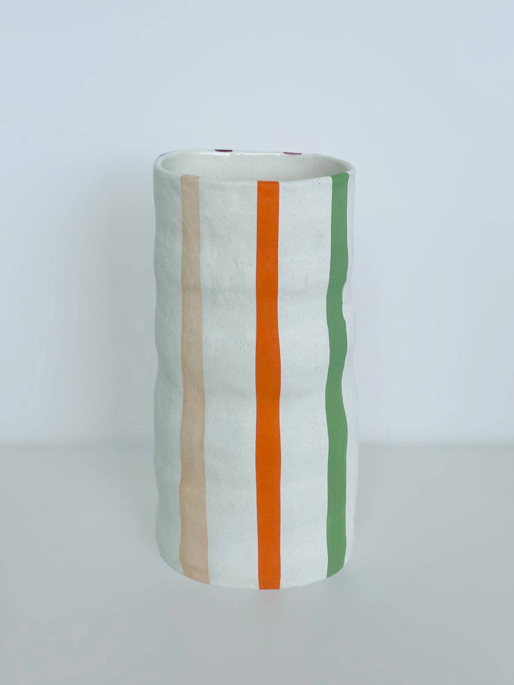 Ceramic Ribbon Vessel 6, Annie Smits Sandano