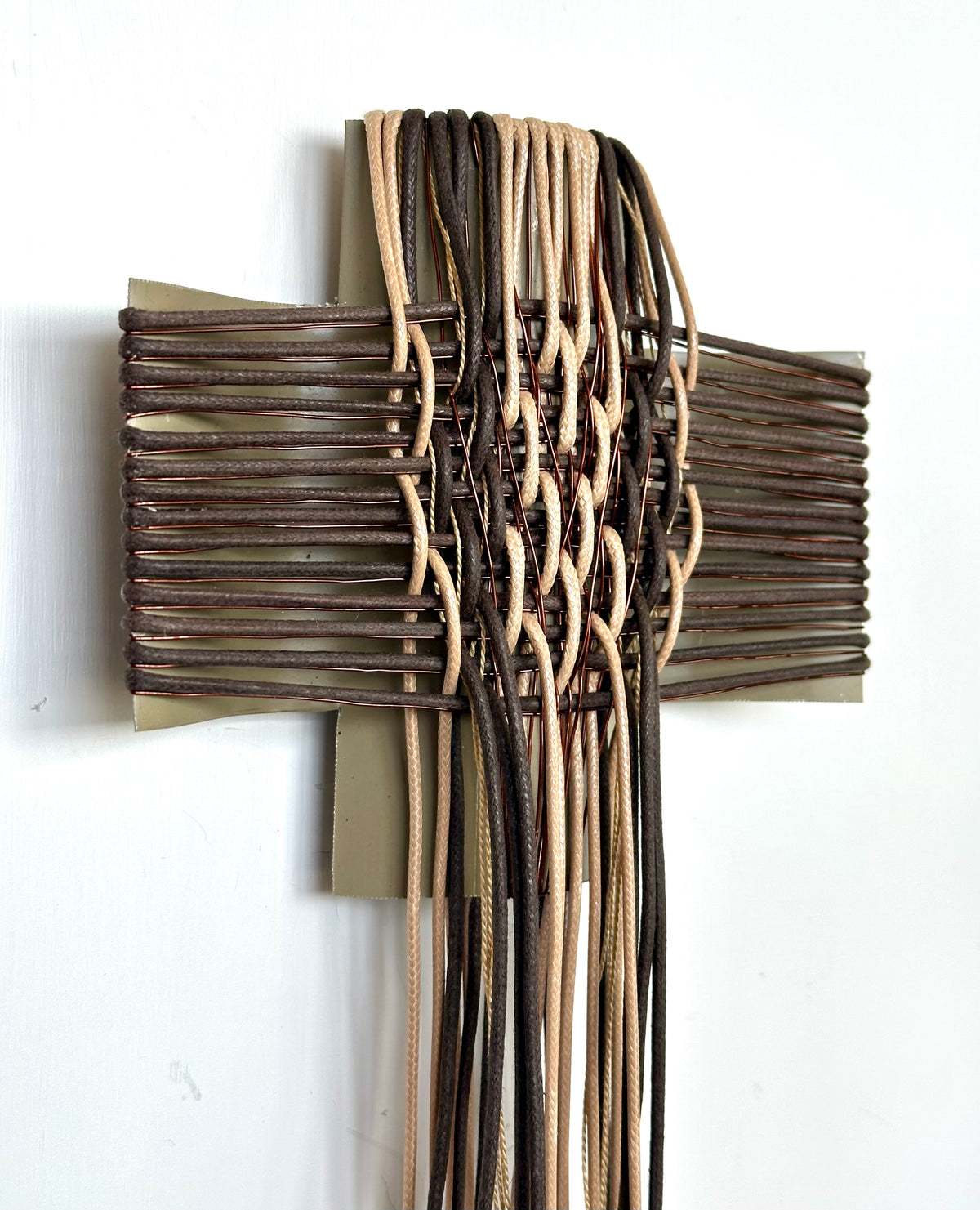 Gilly Sheffield | Cross Sculpture | Turua Gallery | All That Glitters Series | River |