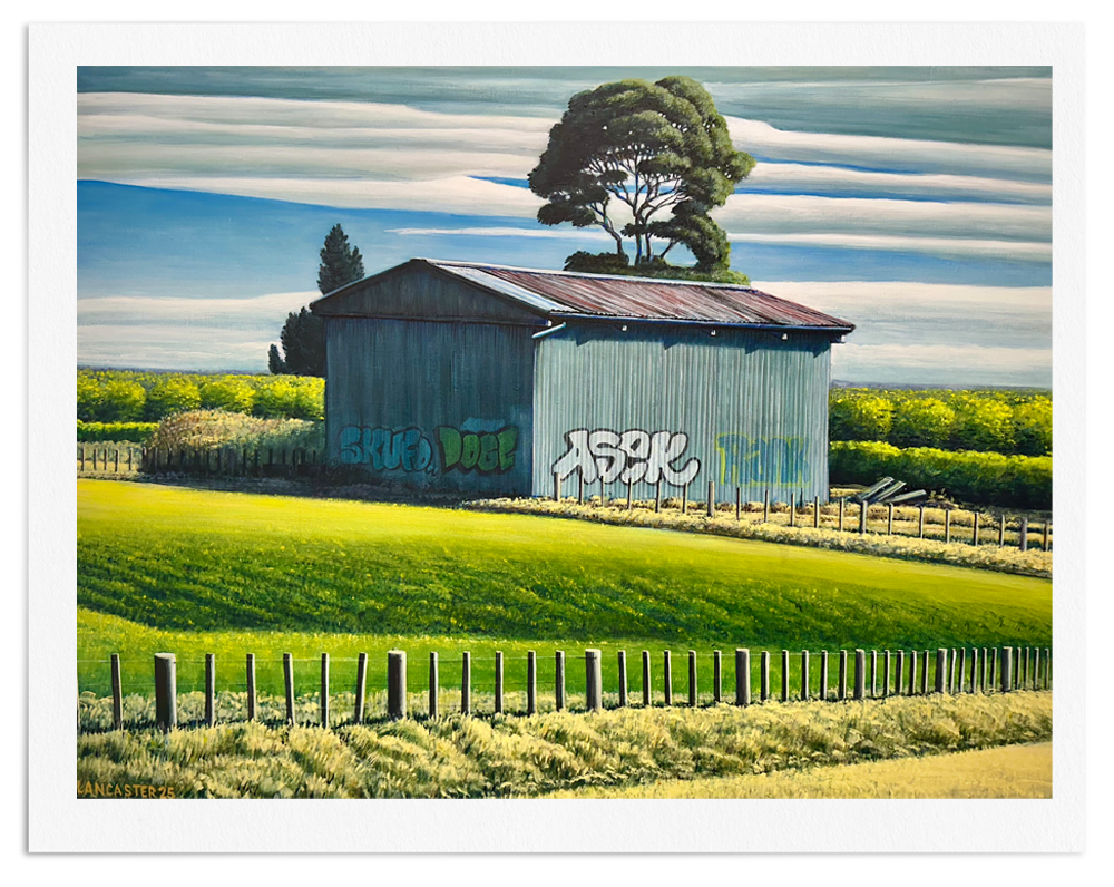 Rural Nightlife | Josh Lancaster | Limited Edition Print | Turua Gallery