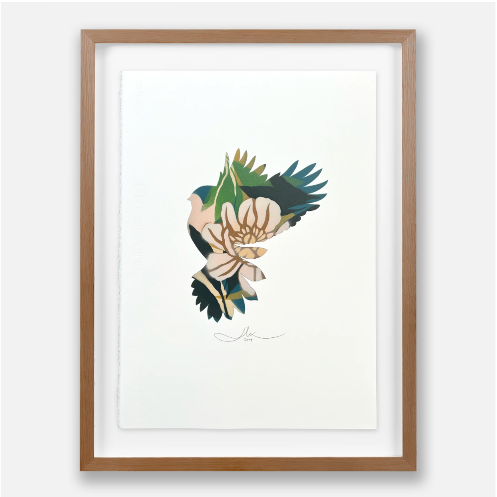 Stencil Lily Fantail | FLOX | Turua Gallery