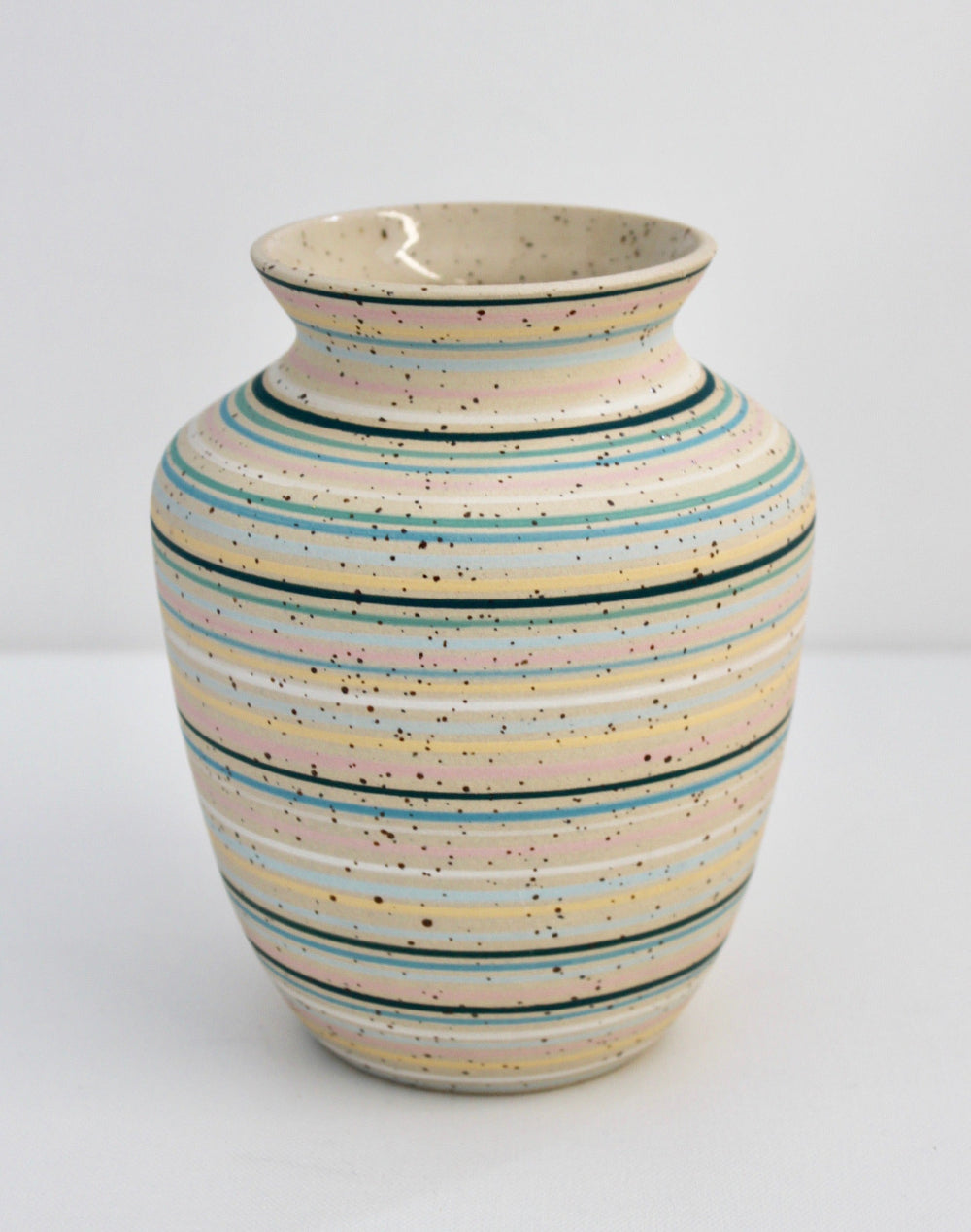 Striped Ceramic Vessel #193, Annie Smits Sandano