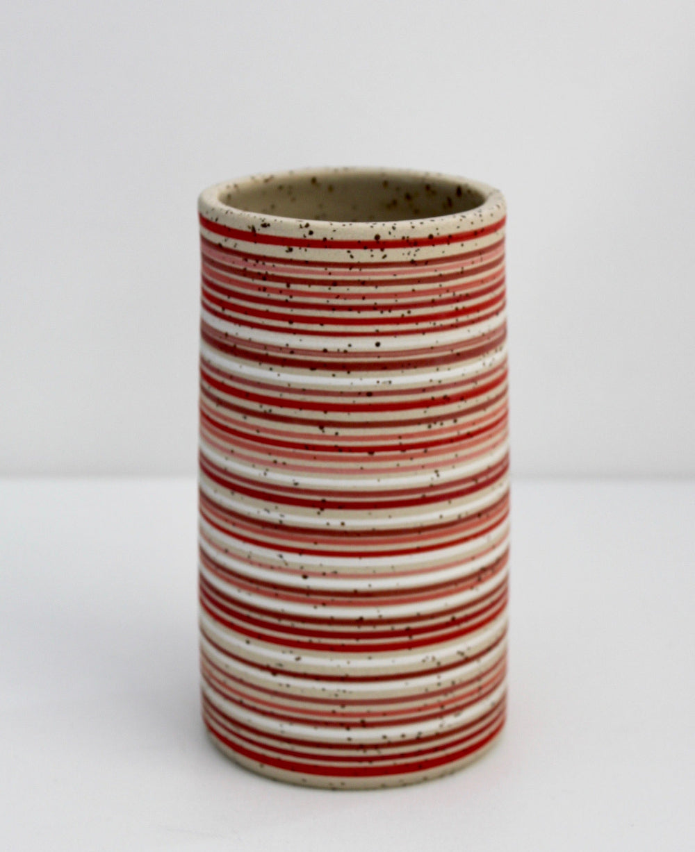 Striped Ceramic Vessel #194, Annie Smits Sandano