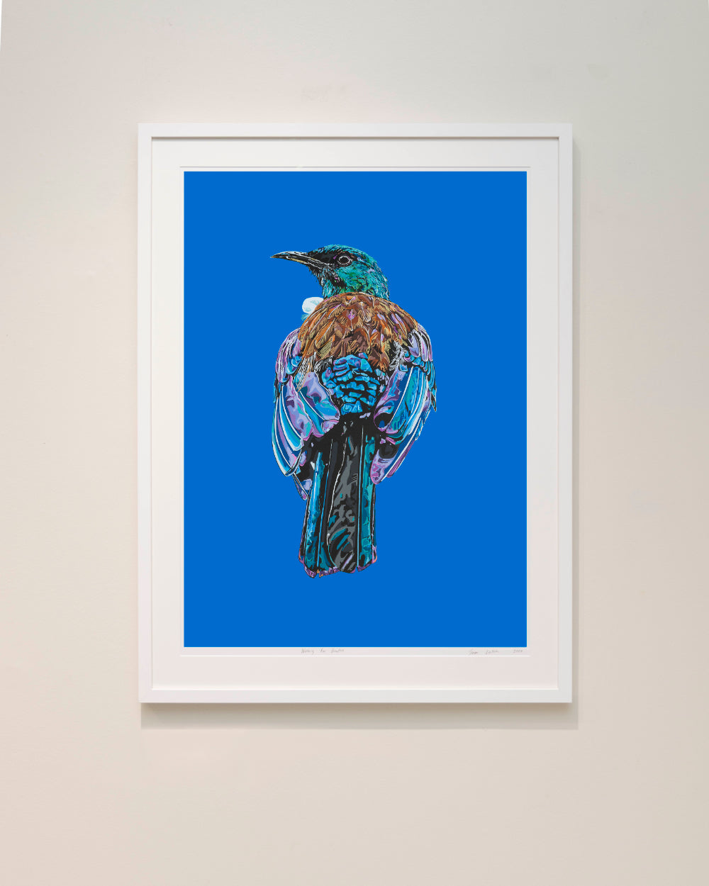 Nothing for Granted  - Sublime, Sam Leitch, screen print limited edition, framed on wall