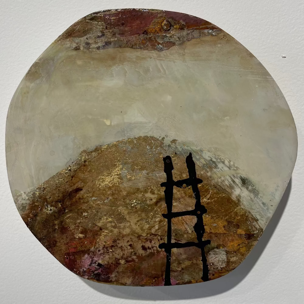 Tablet 41 | Jody Hope Gibbons | Original Artwork  | Turua Gallery