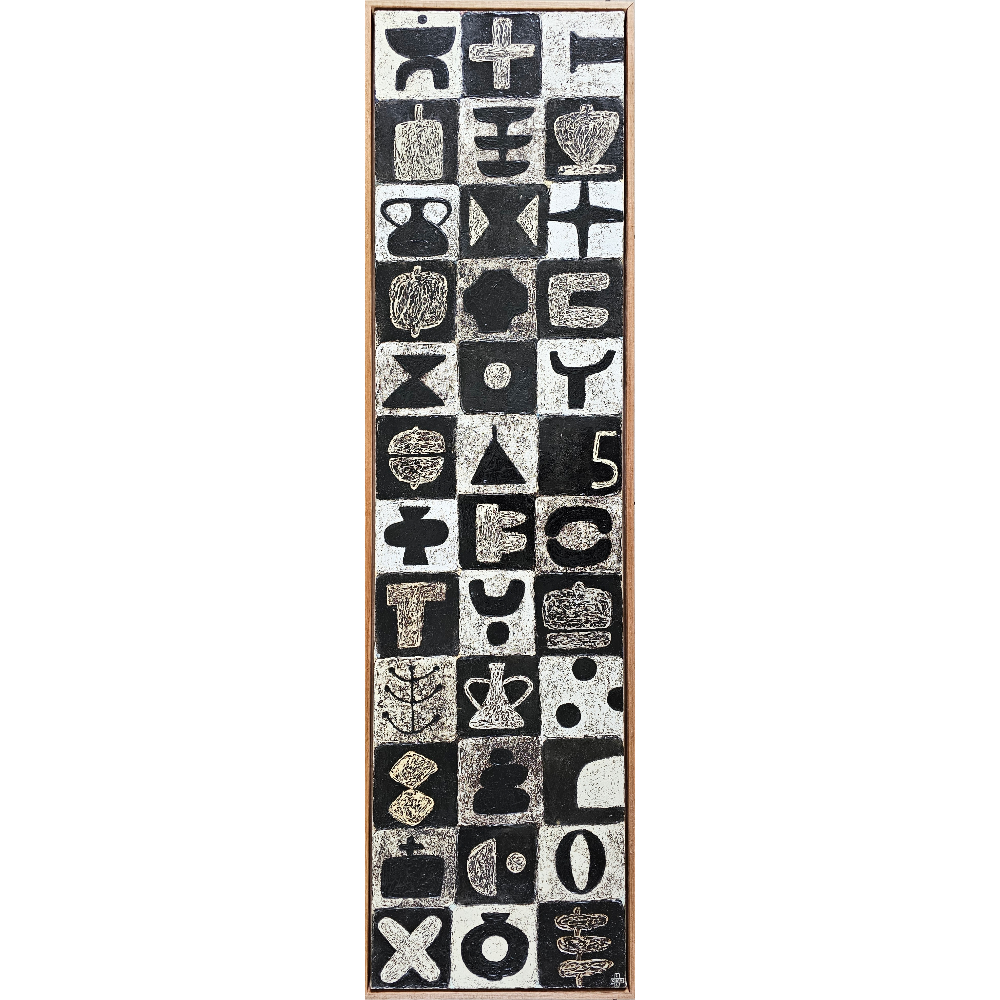 Tic-tac-toe | Turua Gallery | Cam Munroe | Original Painting | Artwork