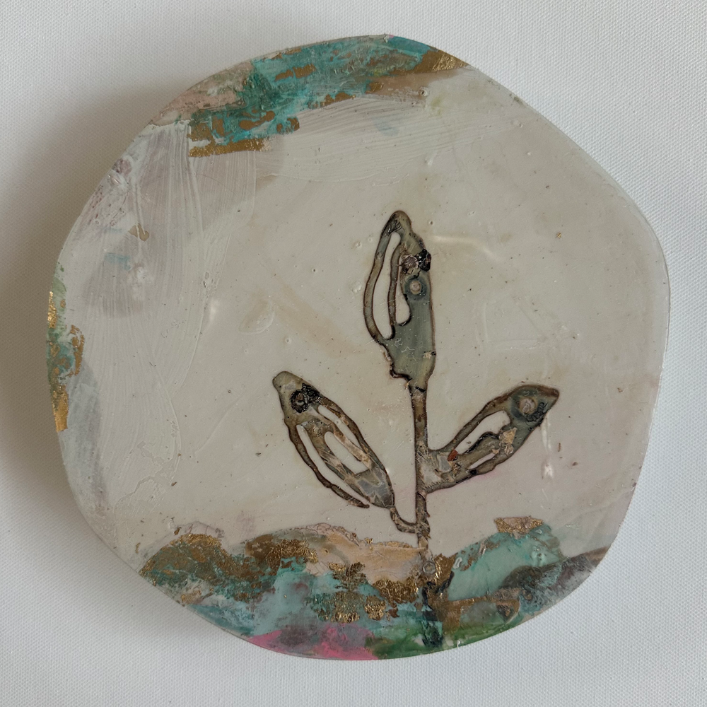 Jody Hope Gibbons | Tablet 9 | Turua Tiny Show 2025 | Turua Gallery | Original Painting