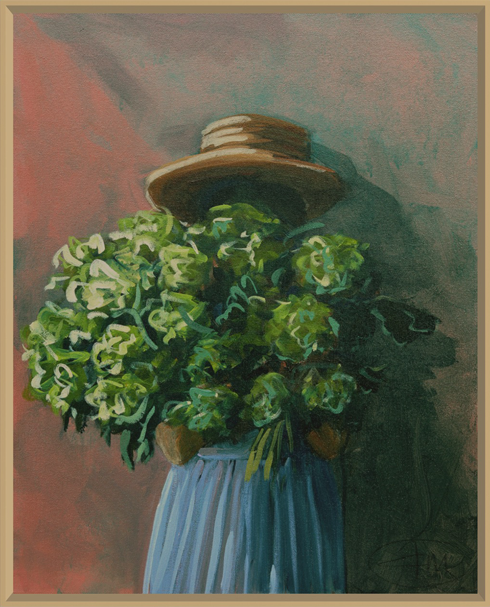 Rach original painting acrylic by Abbey Merson Hip Hip Hooray Exhibition