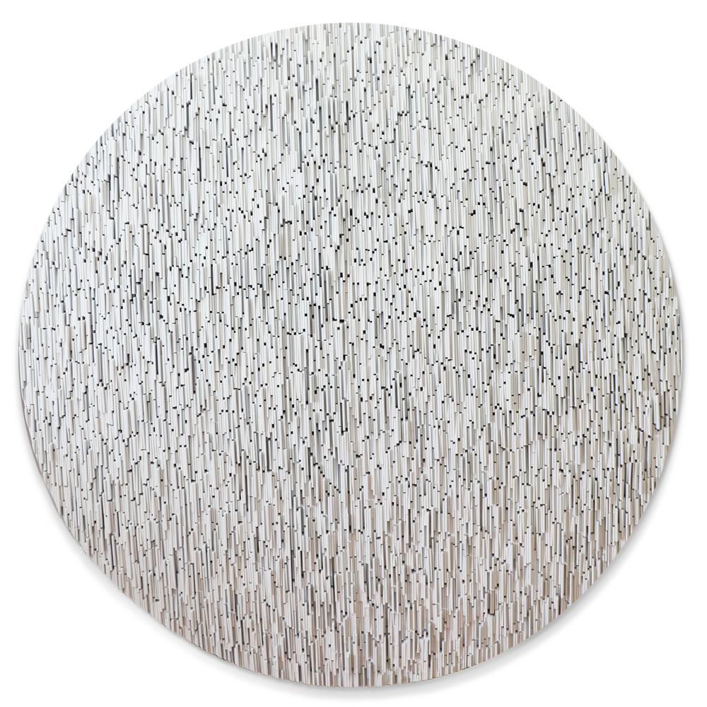 Matrix white schultpure Jamie Adamson Hip Hip Hooray exhibition