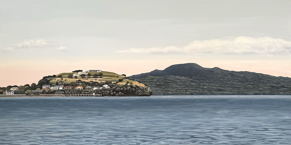 Head of tHe Harbour original painting Judith Milner Hip Hip Hooray Exhibition