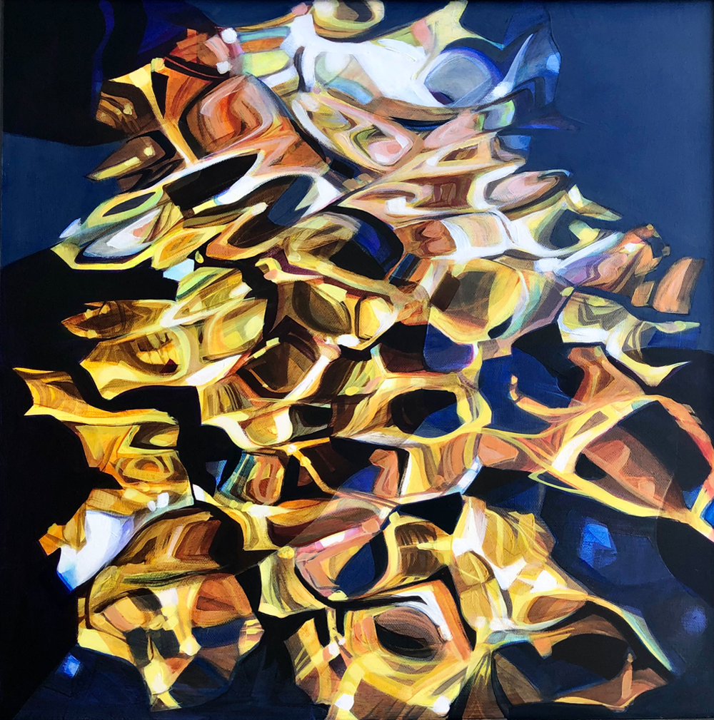 Michelle McIver Alchemy acrylic on canvas 