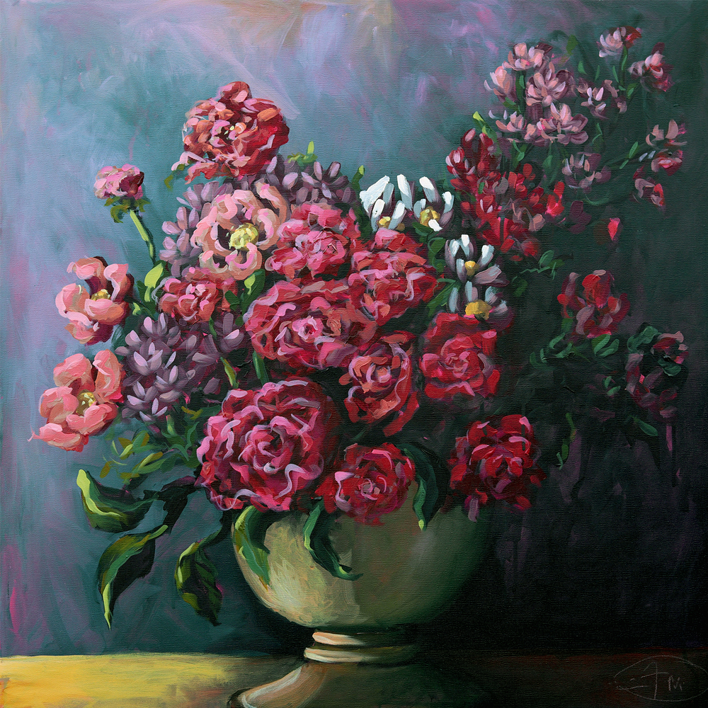 Briar original painting by Abbey Merson