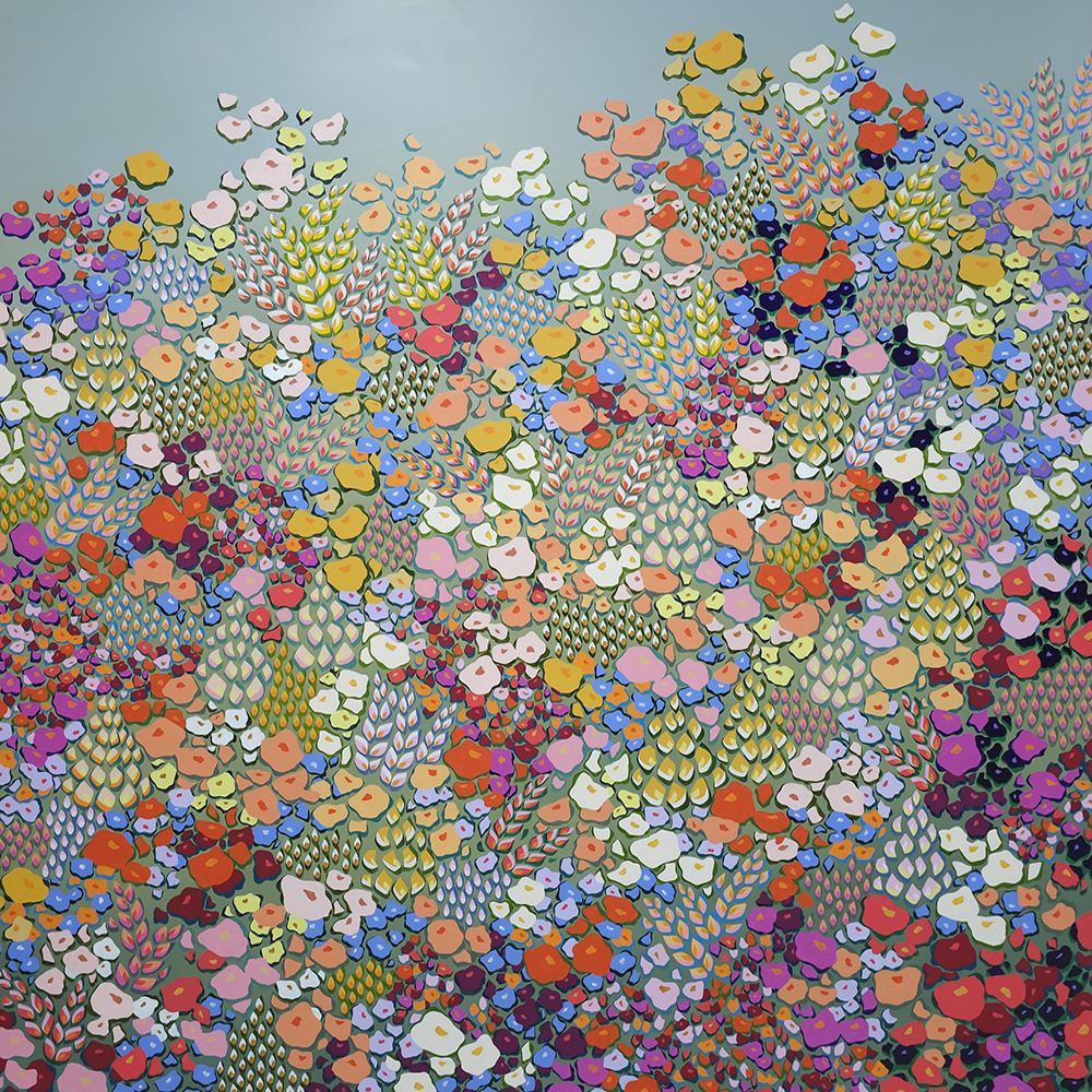 Paradiso Original painting Finding Eden Exhibition Alicia Beech