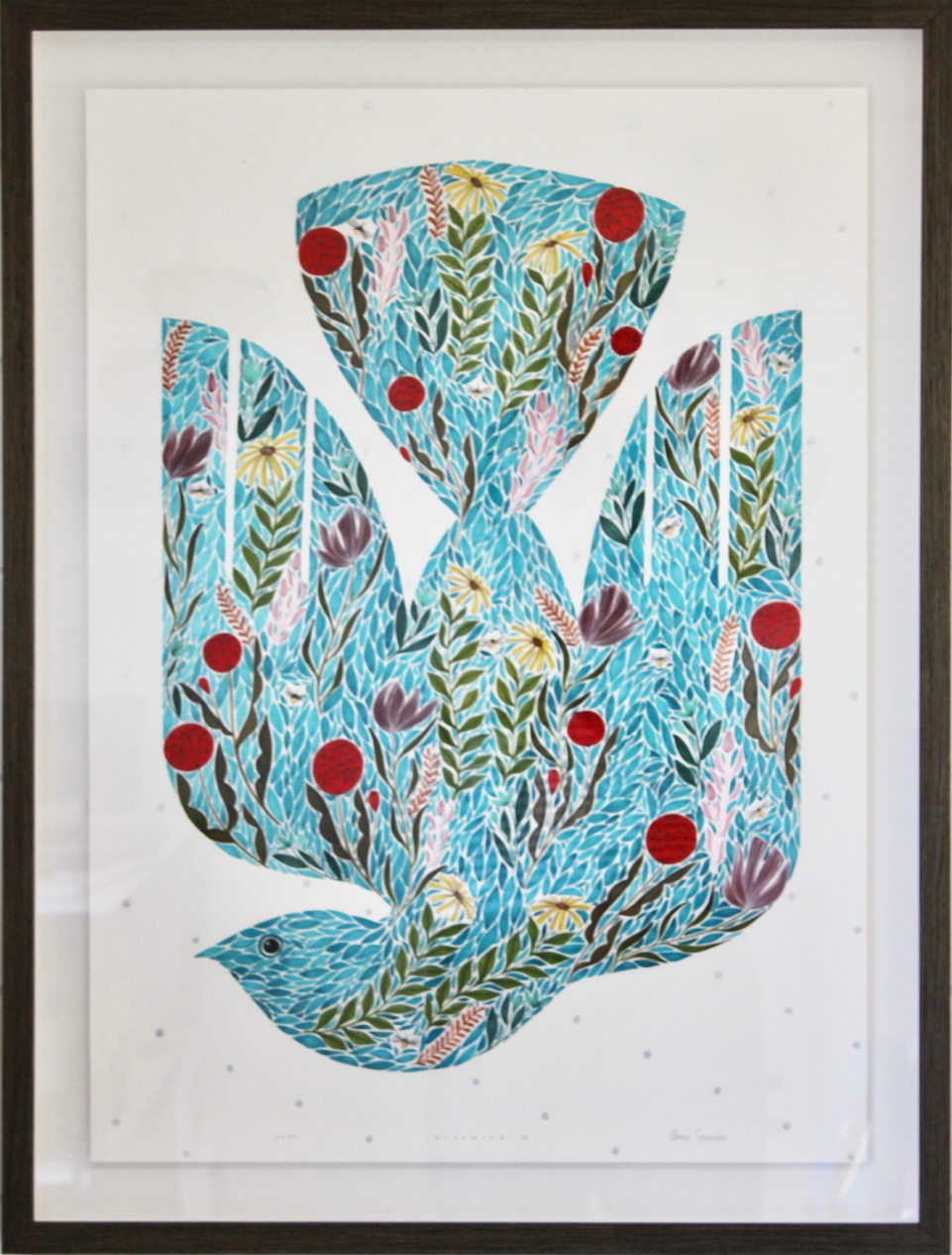 Blooming III | Annie Smits Sandano | Painting