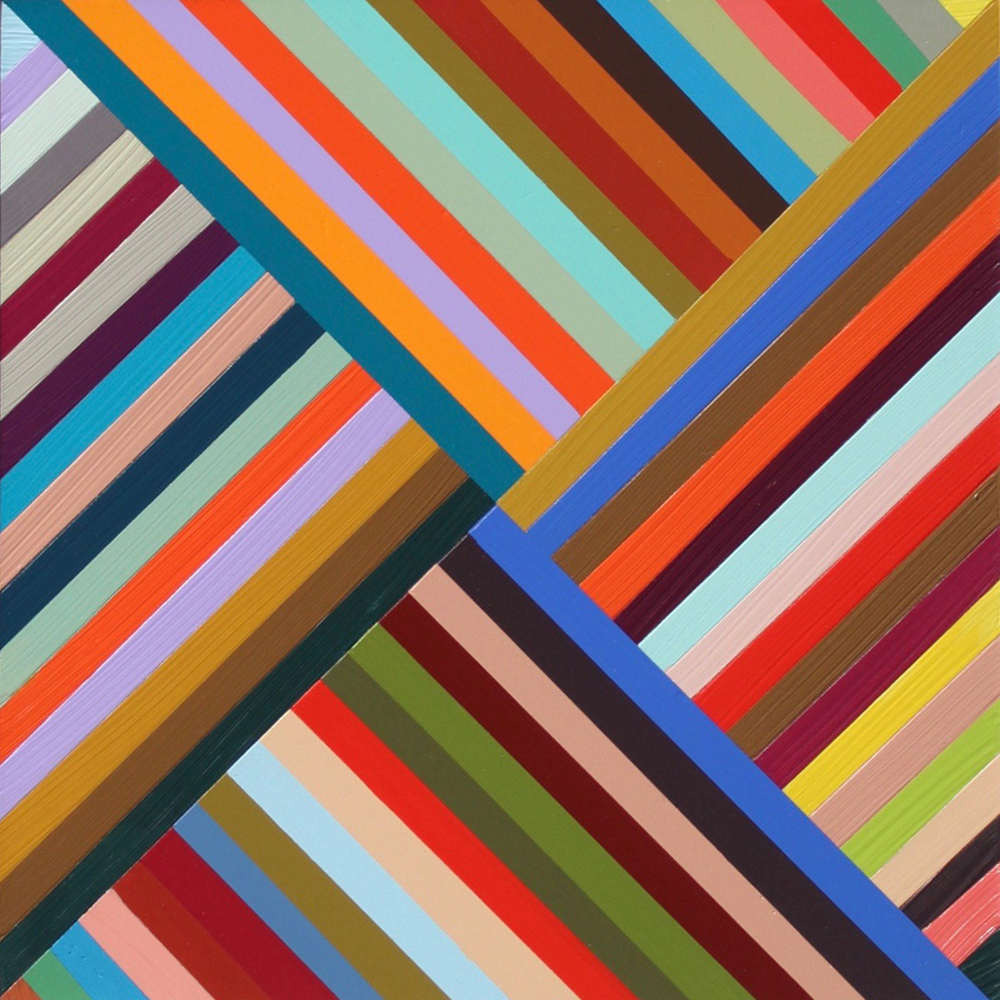 Colour Knot 17 Acrylic on Board AnnieSmits Sandano