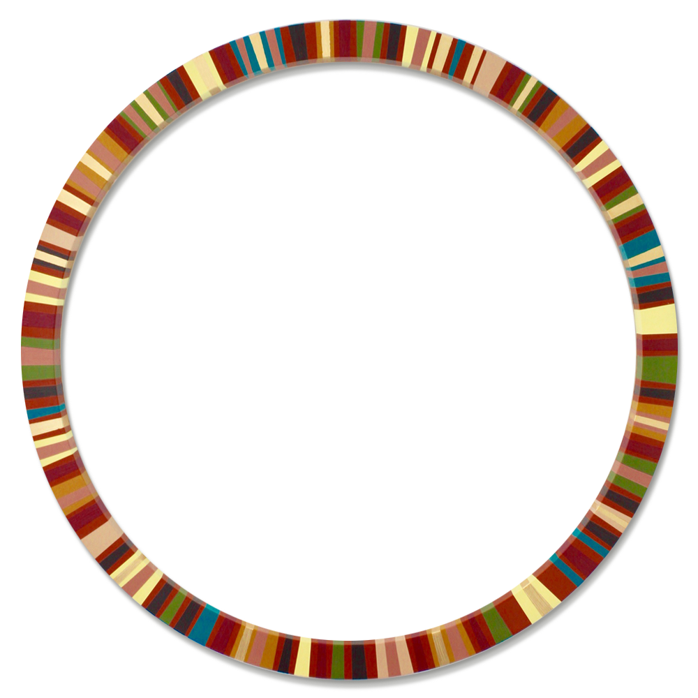 Larrikin Wooden Hoop | Mixed Media | Annie Smits Sandano