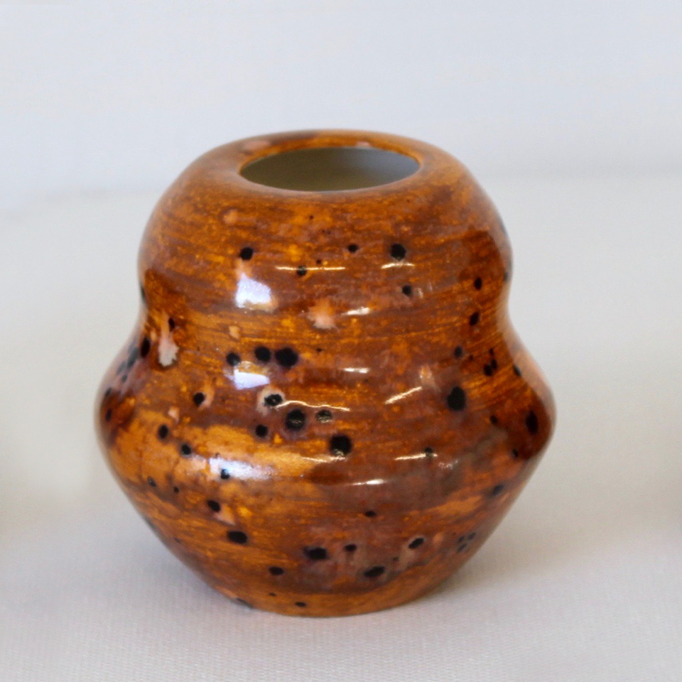 Speckle Bud Vase 14 ceramic Annie Smits Sandano