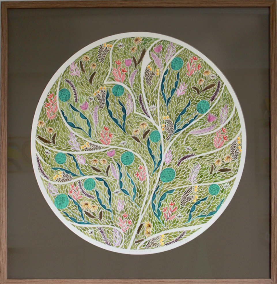 Wildflowers II | Annie Smits Sandano | Painting 