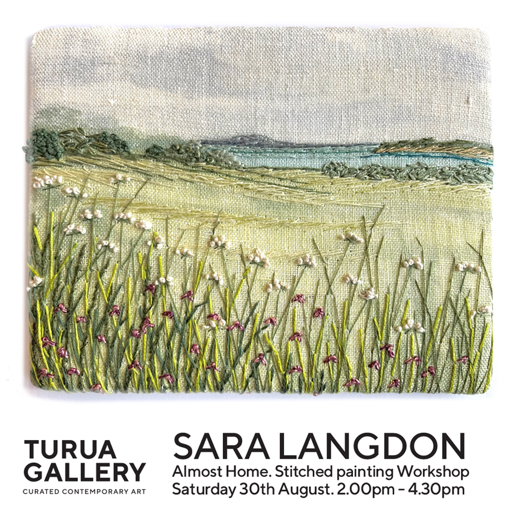 Sara Langdon slow stitching workshop image for tickets