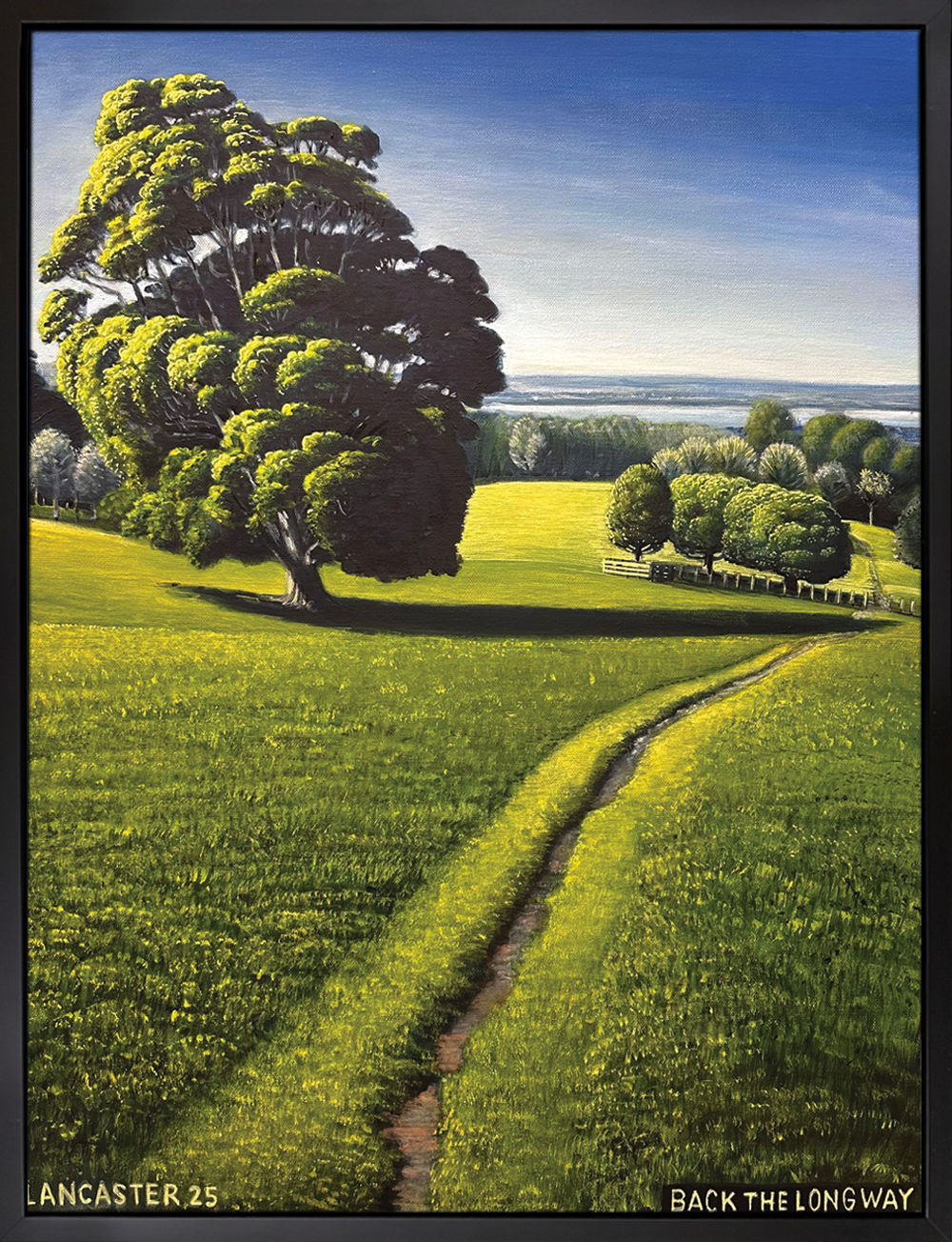 Back The Long Way Josh Lancaster Acrylic on Canvas painting 