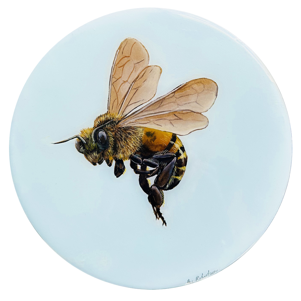 Bee Mine Painting - Bec Robertson