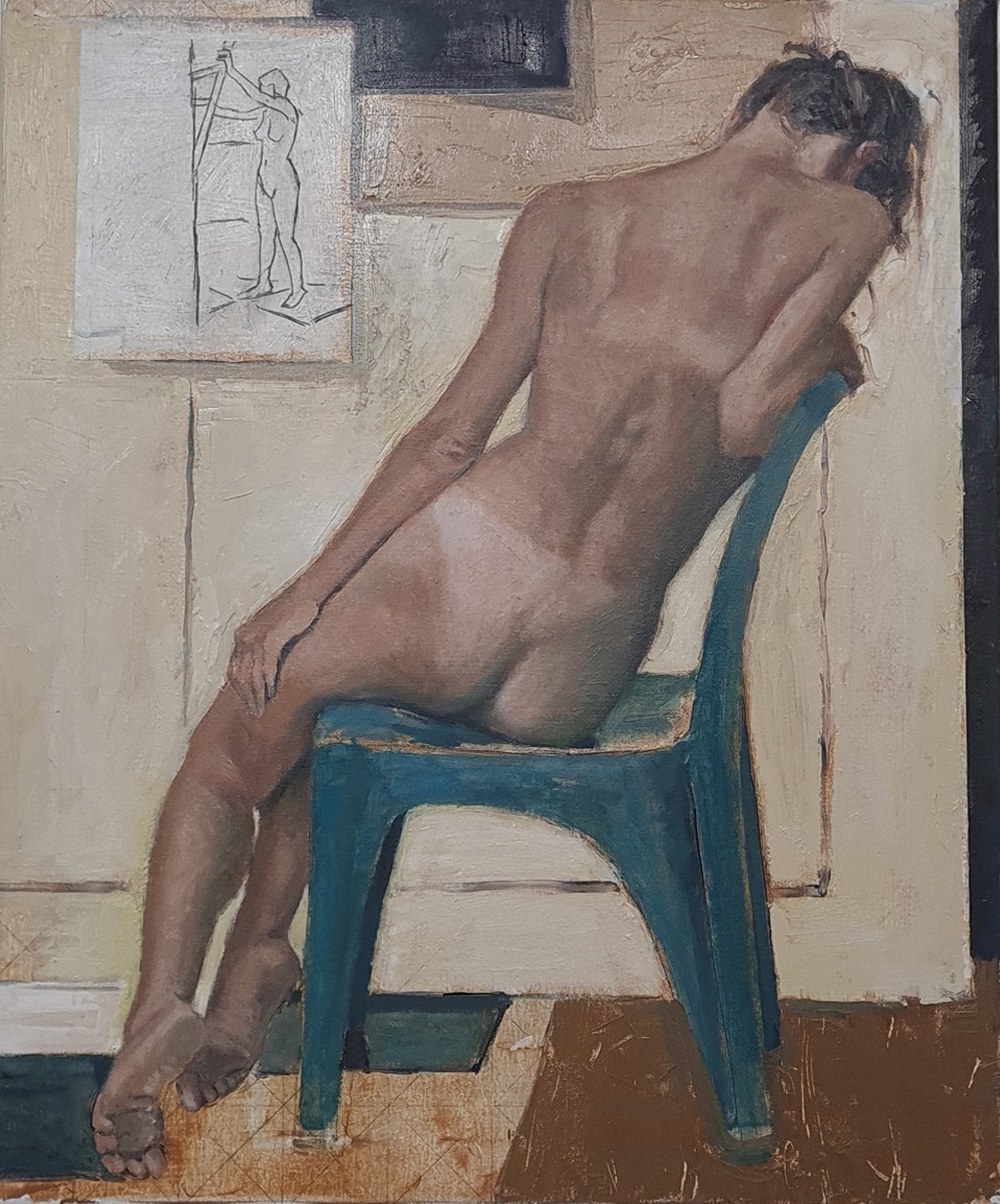 Sarah. Oil on canvas. Belinda Wilson